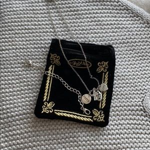 brighton charm necklace with extension piece
